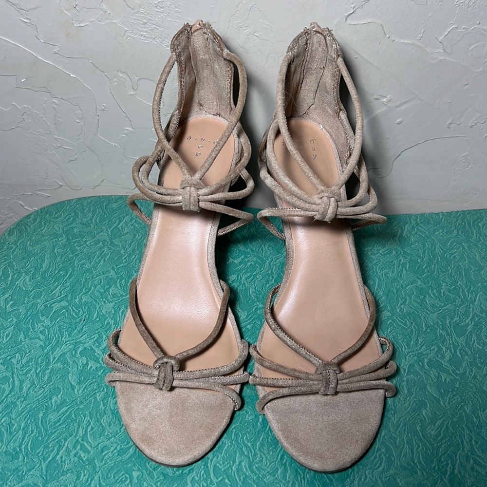 A new day suede heels
